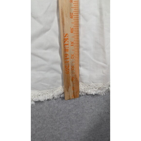 Be Blumarine Women Dress Size 10 Crochet Fringe Cutout Long Sleeve Delicate - Picture 9 of 11